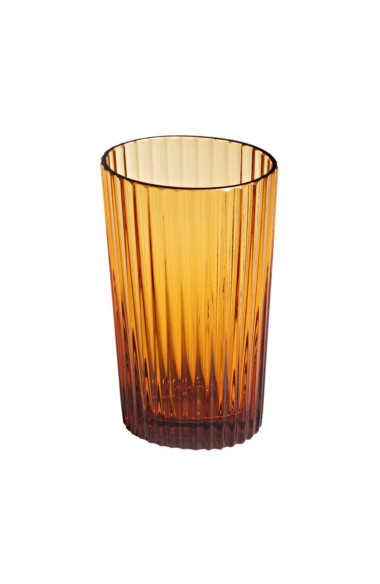 Missoni Water Glass Nastri Ambra, Main, color, Amber