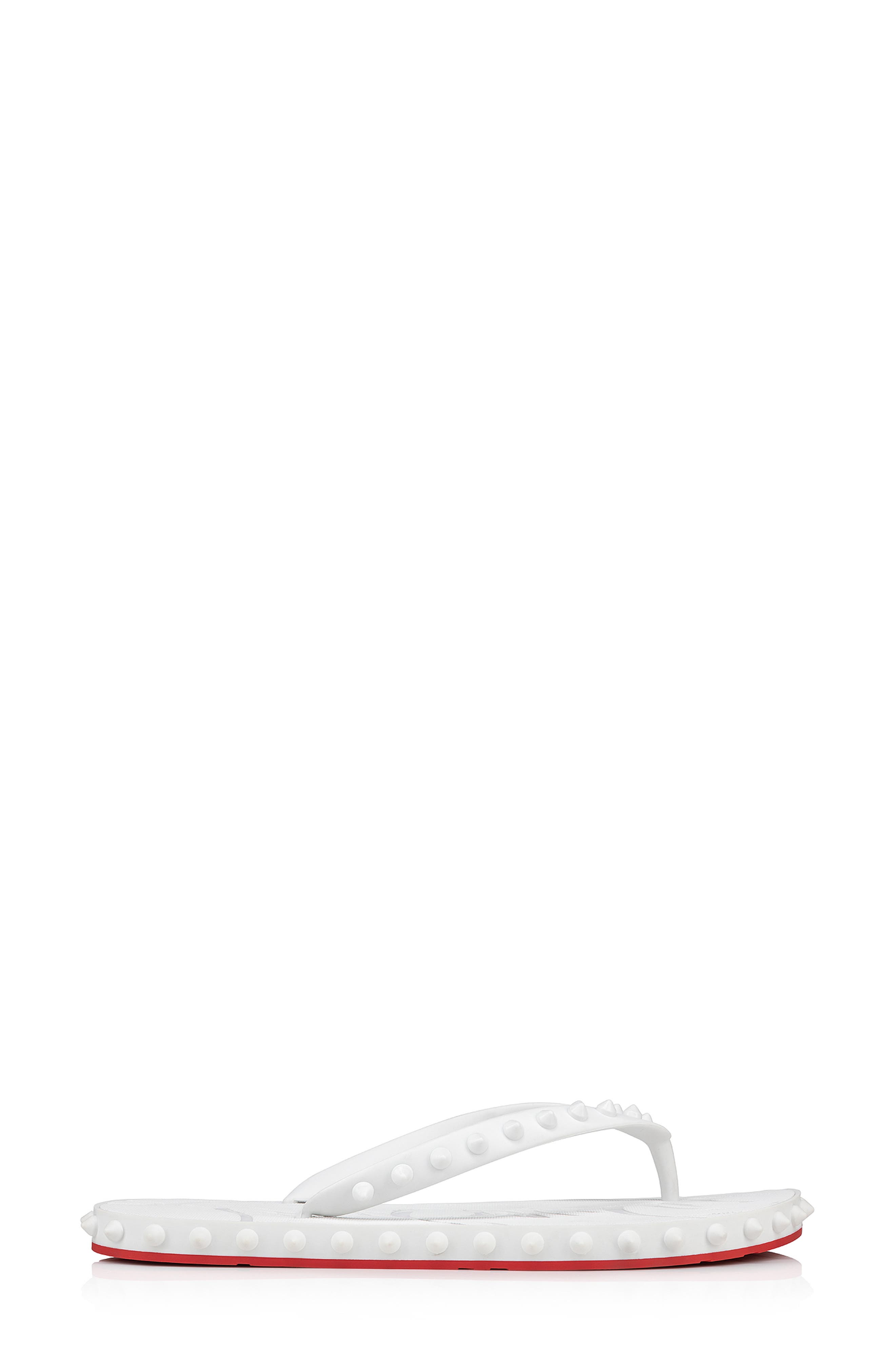 Super Loubi Flip Flop, Alternate, color, WHITE