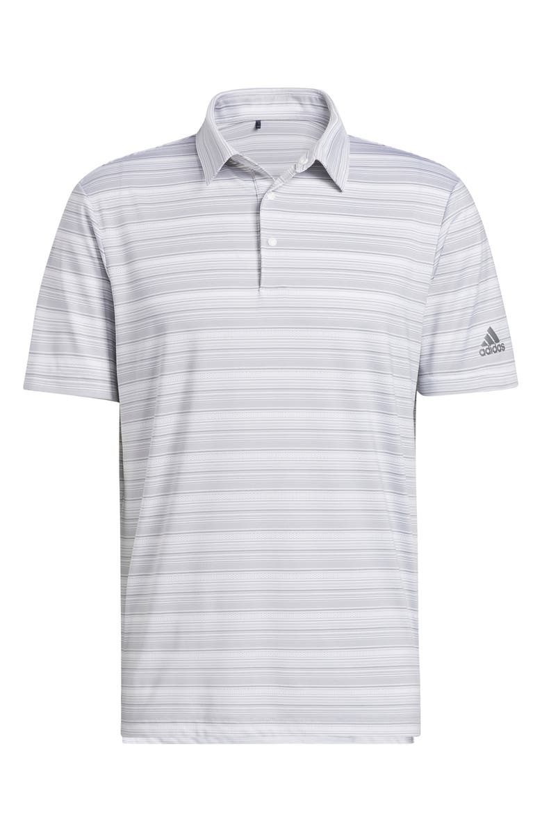 adidas Golf Heather Snap Performance Polo, Alternate, color,
