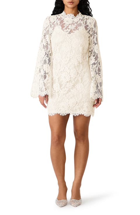 Selinna Lace Long Sleeve Minidress