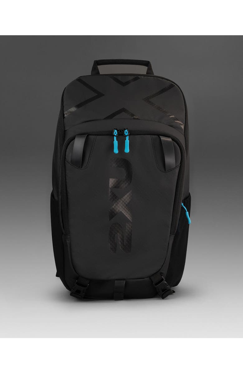 2XU Commute Backpack, Main, color, Black/Aloha