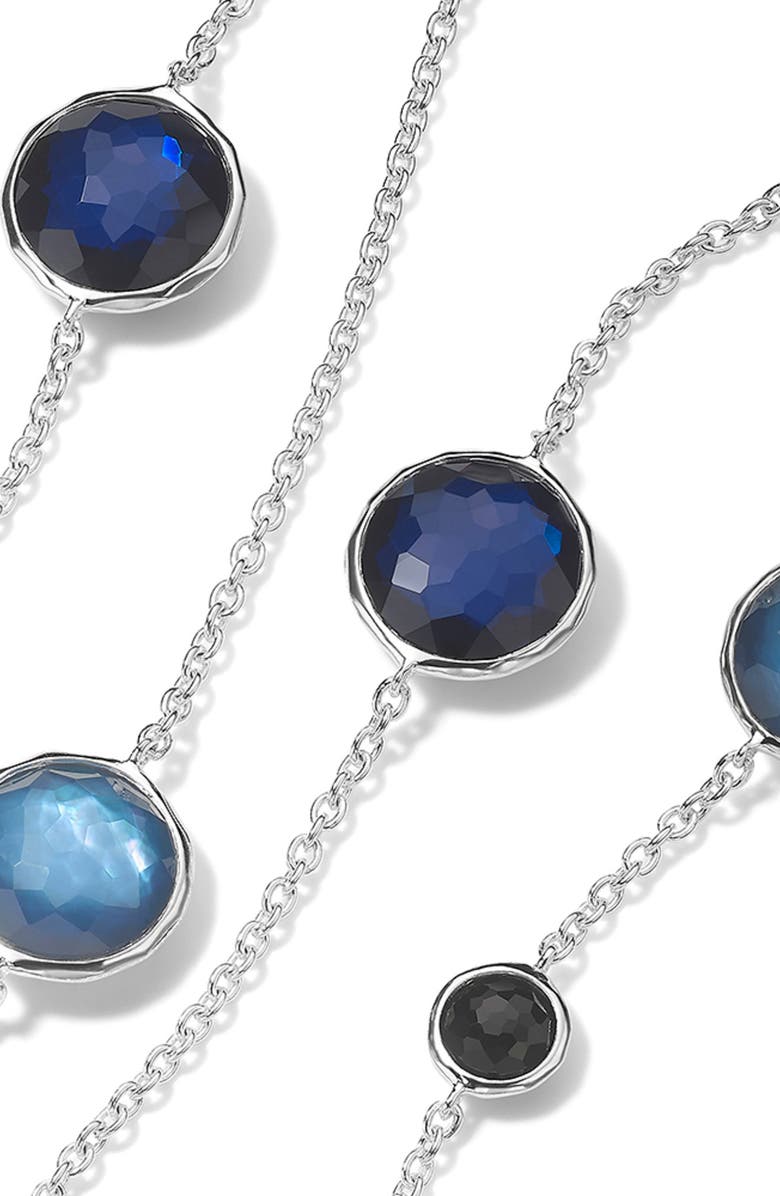 Ippolita Ippolia Wonderland Long Mixed Stone Station Chain Necklace, Alternate, color,