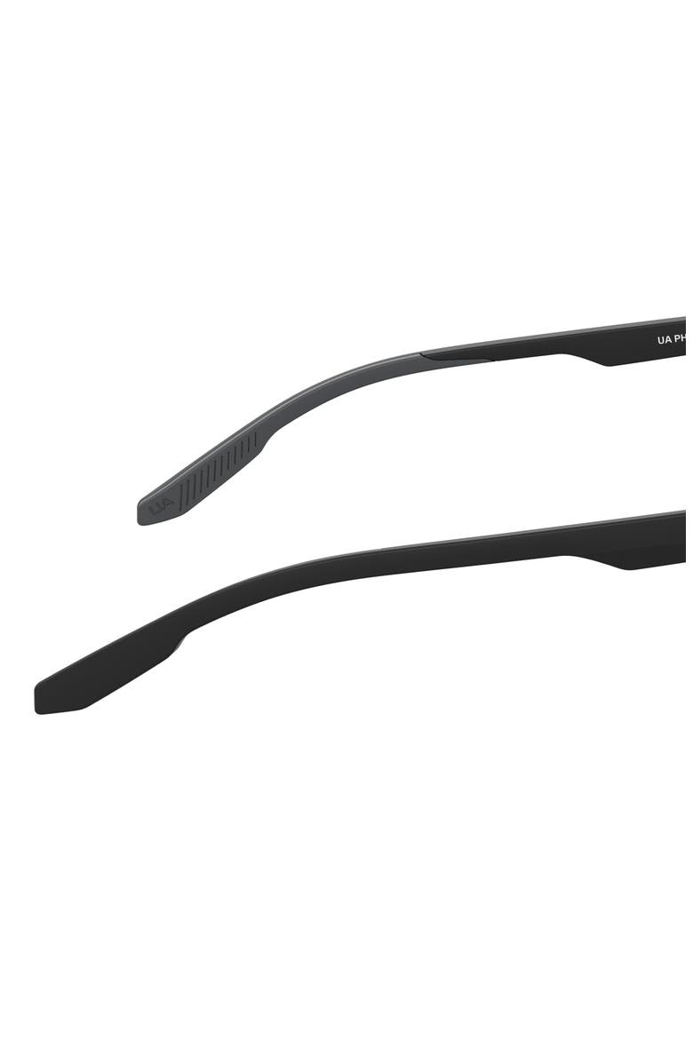 55mm Square Sunglasses, Alternate, color, MATTE BLACK GREY