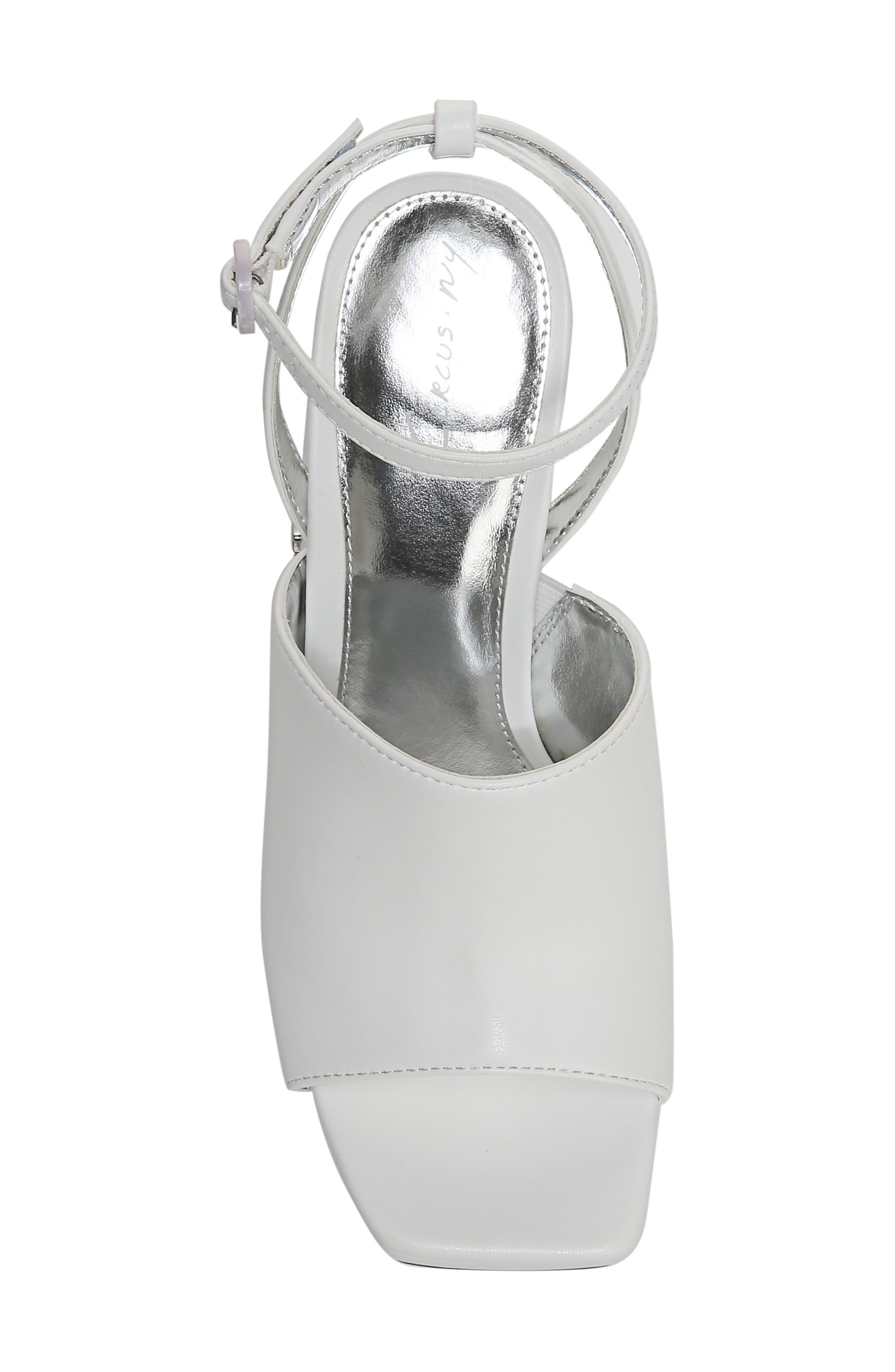 Circus by Sam Edelman Miranda Platform Ankle Strap Sandal, Alternate, color, BRIGHT WHITE