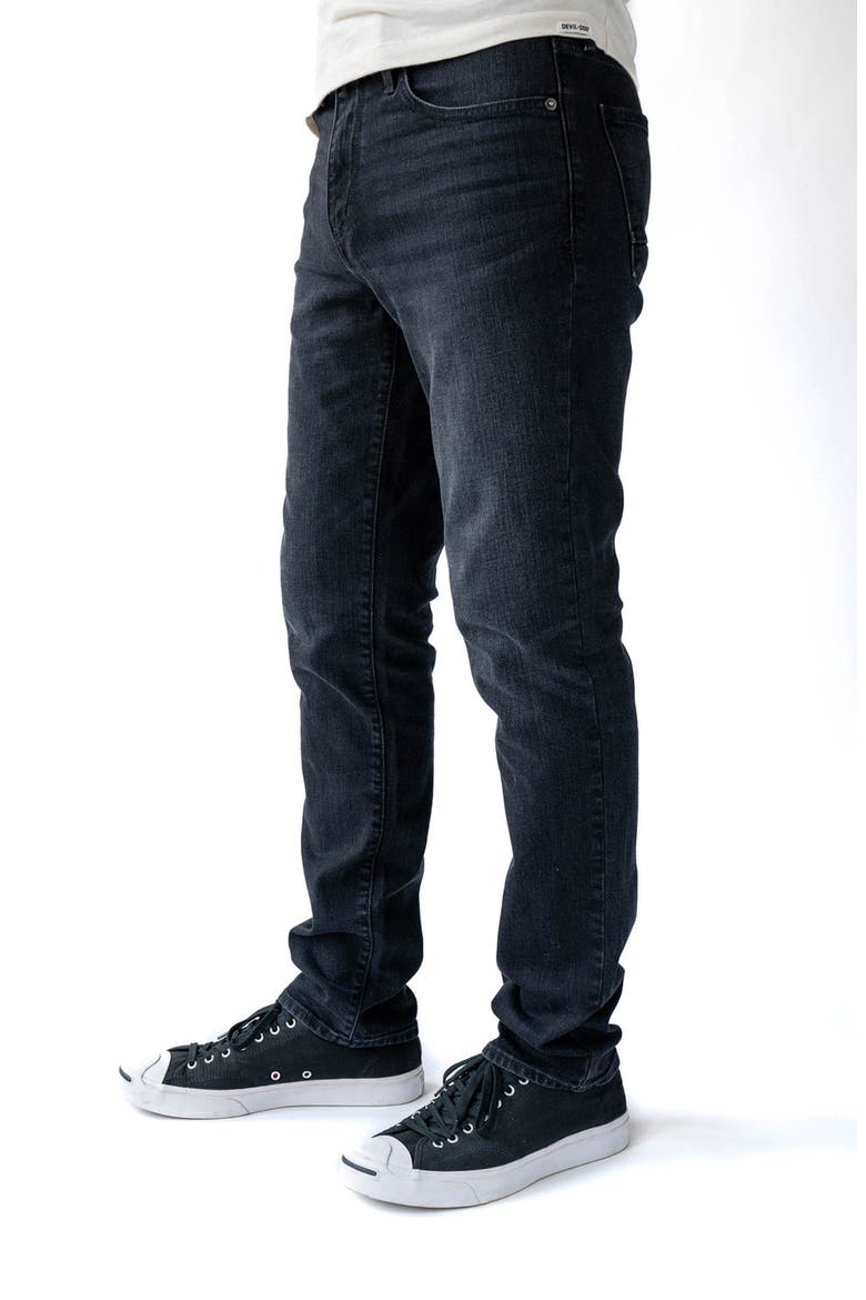 Slim Fit Jeans, Alternate, color, BLACK MOUNTAIN