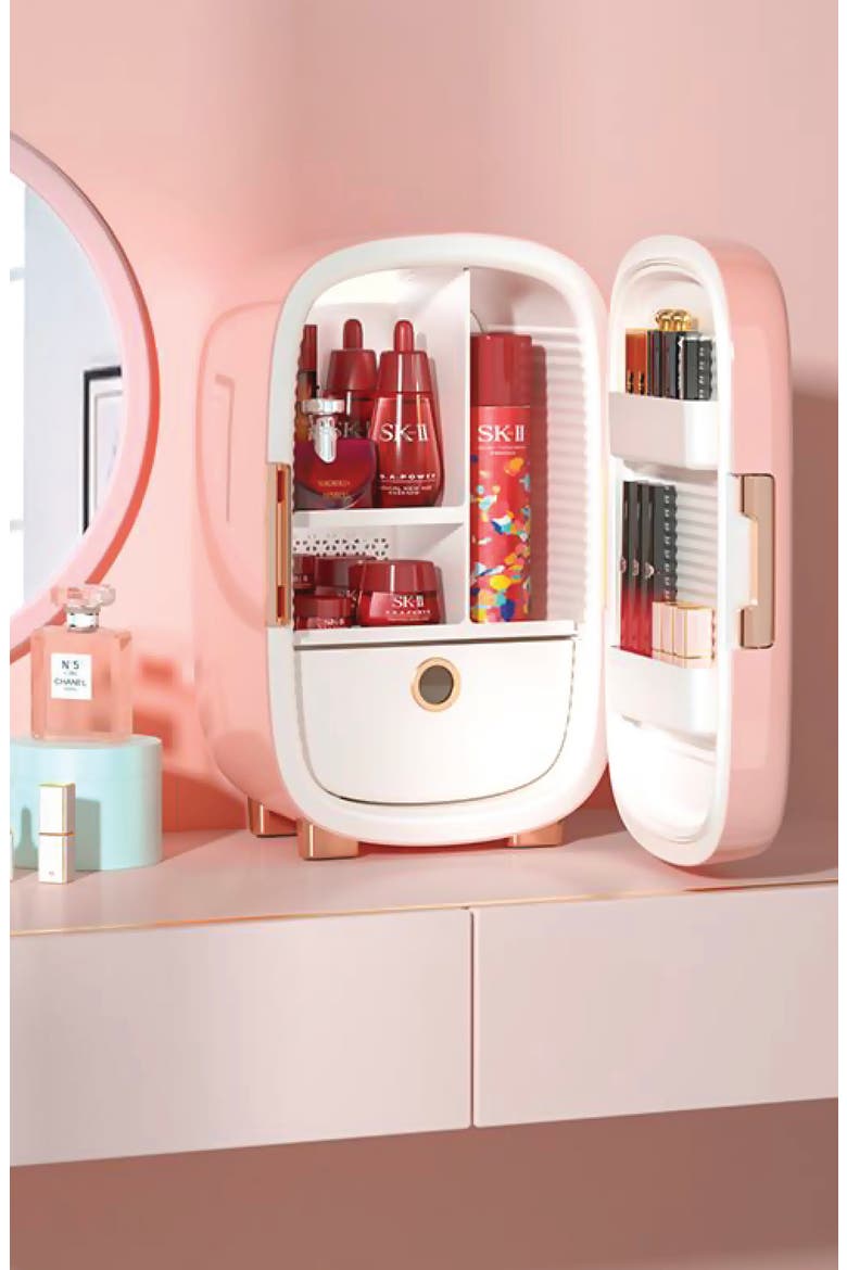 Luxe Skin Care Fridge, Alternate, color, NONE