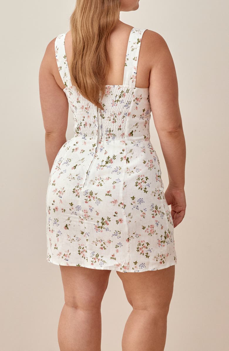 Reformation Brigitte Floral Sheath Minidress, Alternate, color,
