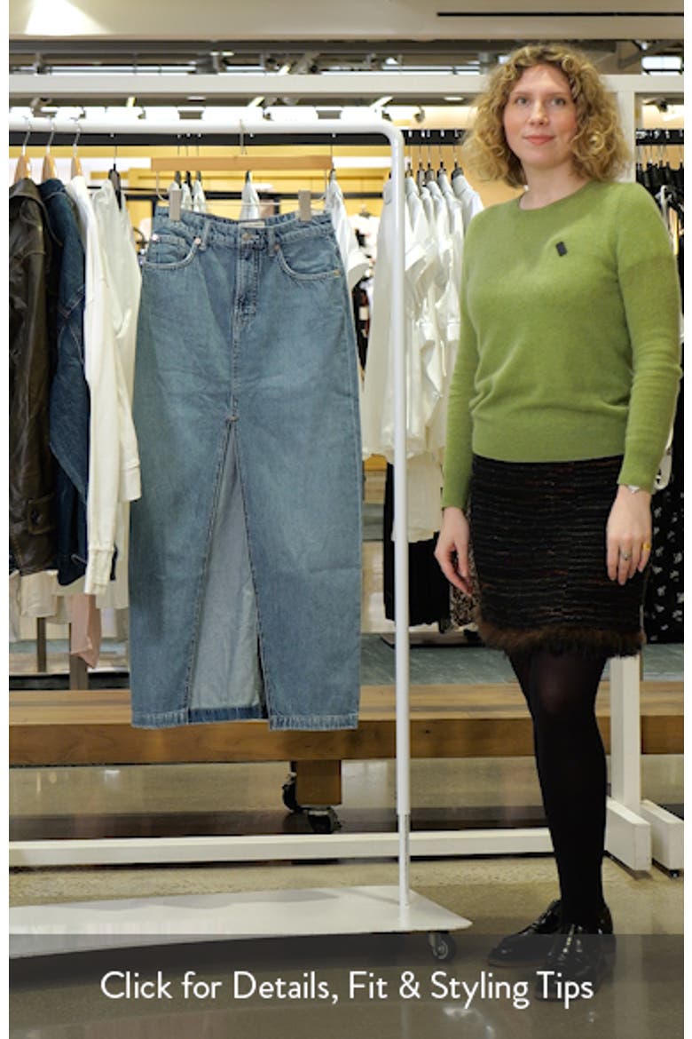 Nothing Better Denim Maxi Skirt video