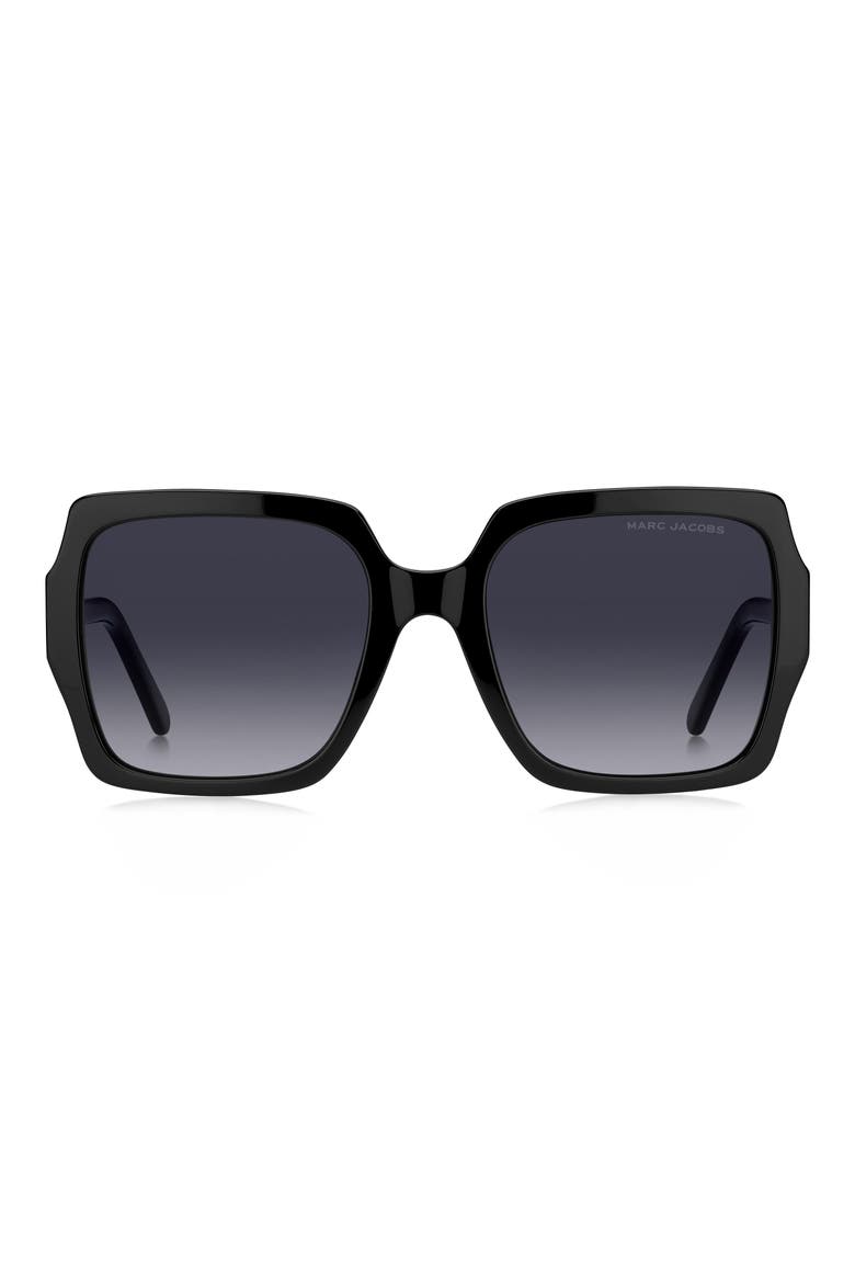 55mm Gradient Square Sunglasses, Main, color, 0807-9O