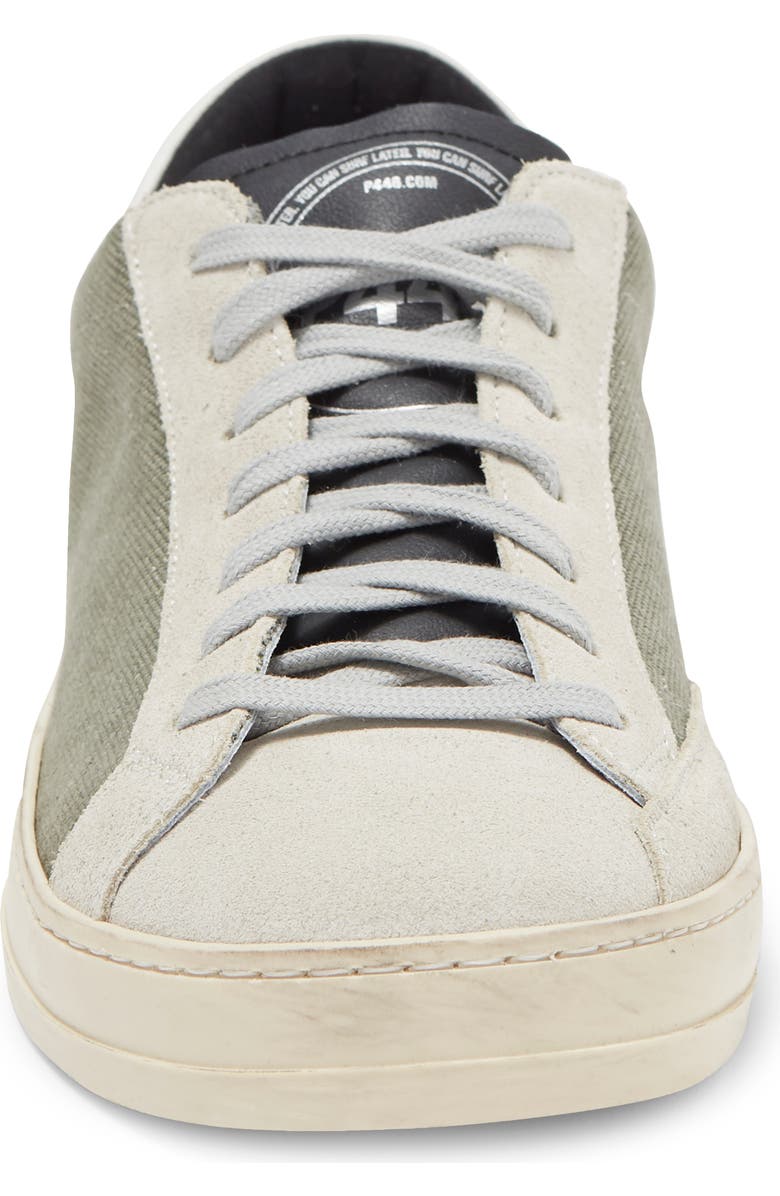 P448 John Leather Low Top Sneaker, Alternate, color,
