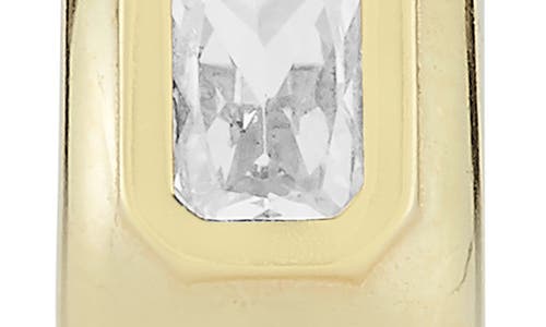 Glaze Jewelry Cubic Zirconia Hoop Earrings In Gold