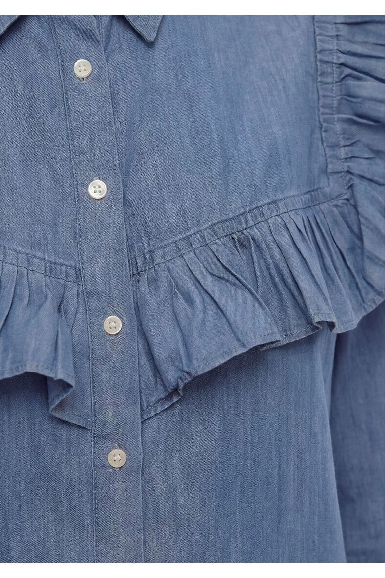 Parker Top, Alternate, color, Light Denim