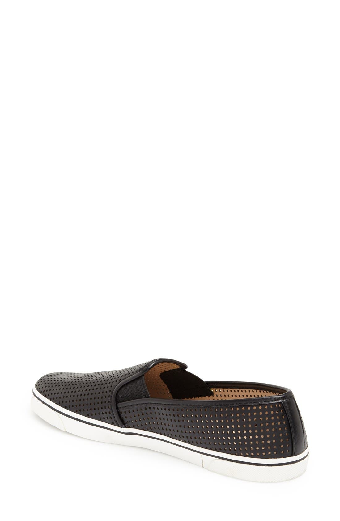 DV FOOTWEAR DV by Dolce Vita 'Gibsin' Perforated Slip-On Sneaker, Alternate, color, 