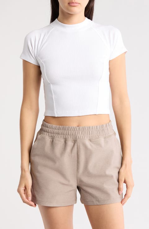 Formation Ribbed Crop T-Shirt