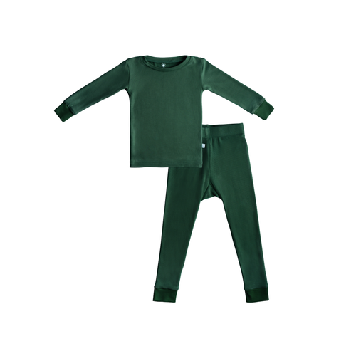 Dreamland Baby Toddler Pajamas in Forest Green 