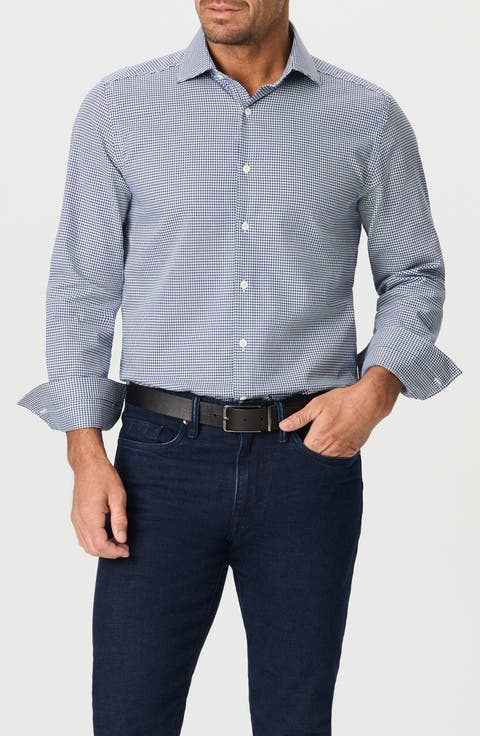 Parrett Cotton Button-Up Shirt