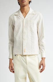 Bode Lavender Sail Shirt