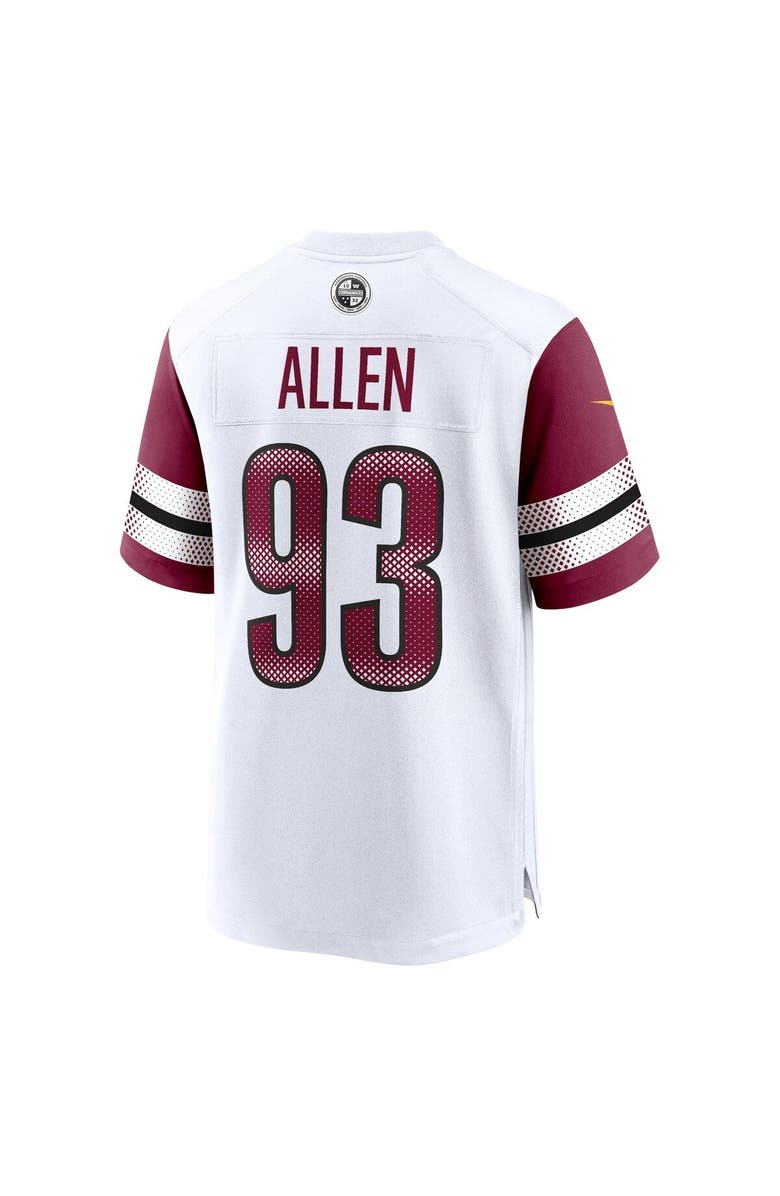 Nike Men's Nike Jonathan Allen White Washington Commanders Game Jersey, Alternate, color,