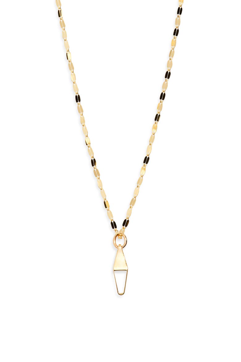 14K Gold 3D Kite Pendant Necklace, Main, color, YELLOW