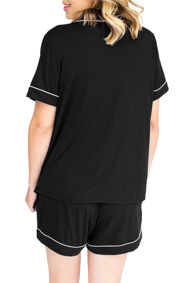 Kindred Bravely Clea Classic Short Sleeve Maternity/Nursing/Postpartum Pajamas, Alternate, color, 