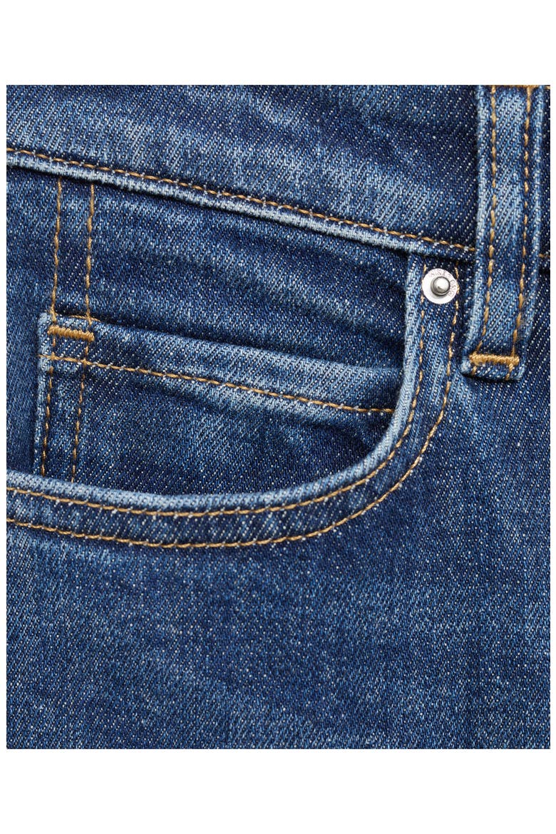 Mid Rise Skinny Jeans, Alternate, color, DARK BLUE