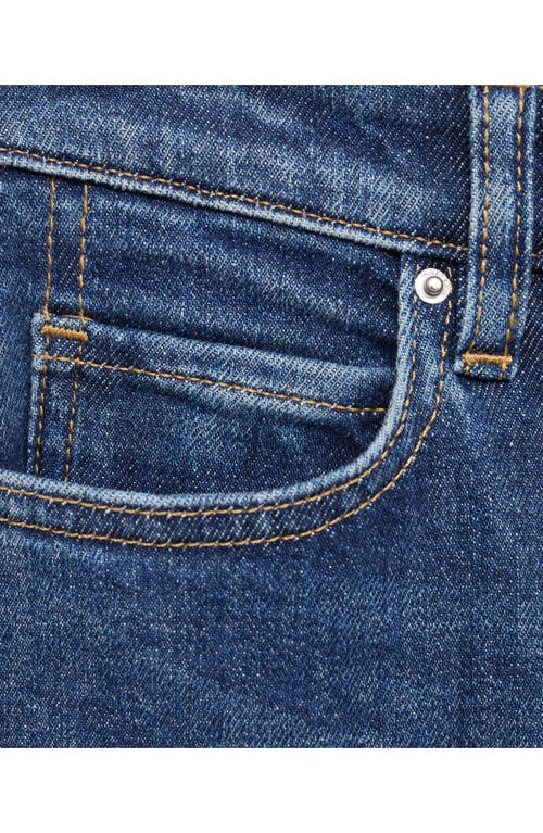 Mango Mid Rise Skinny Jeans In Blue