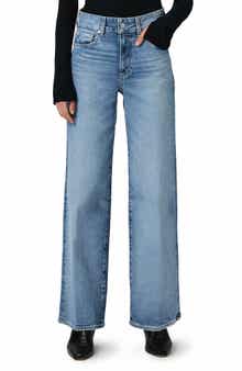 PAIGE Sasha High Waist Wide Leg Jeans
