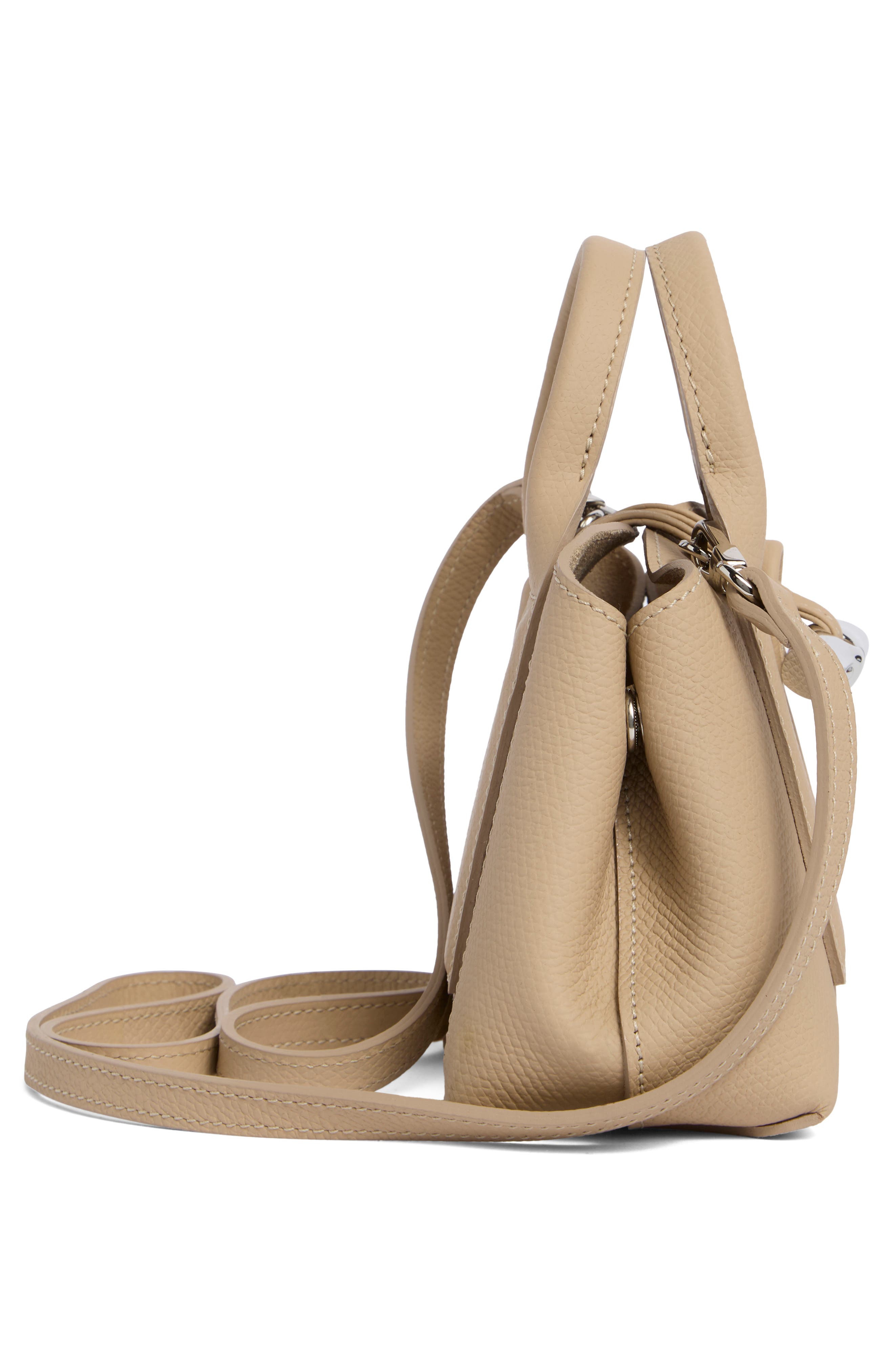 Longchamp Le Roseau Box Cube Handbag, Alternate, color, 