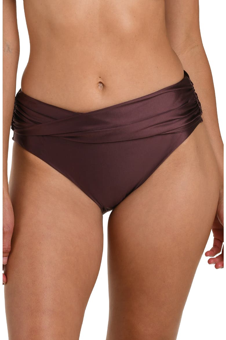 Earth Twisted Bikini Bottoms, Main, color, TRUFFLE