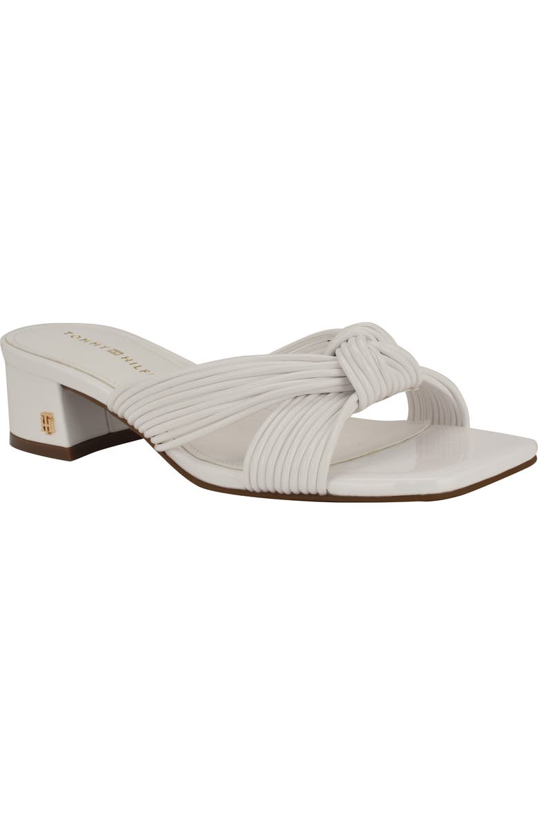 Tommy Hilfiger Pilie Slide Sandal, Main, color, White