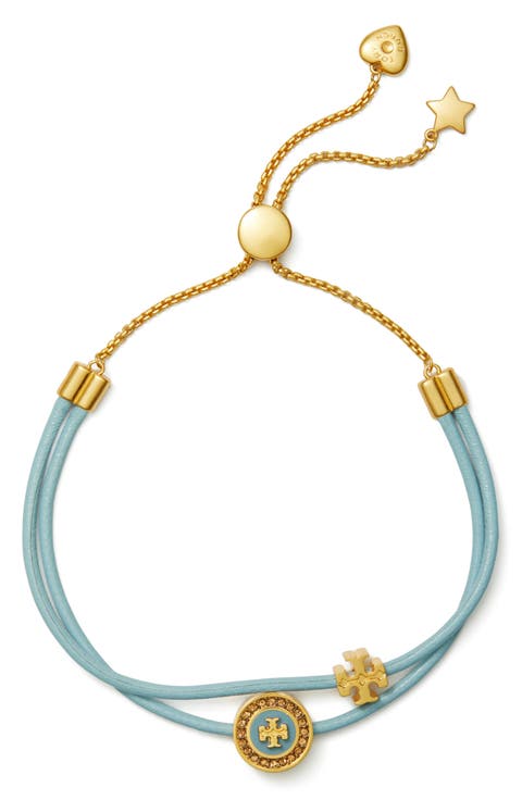 Kira Pavé Enamel Slider Bracelet