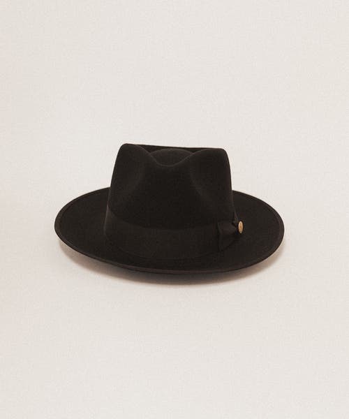 Two Roads Hat Co. Waterloo Fedora In Black