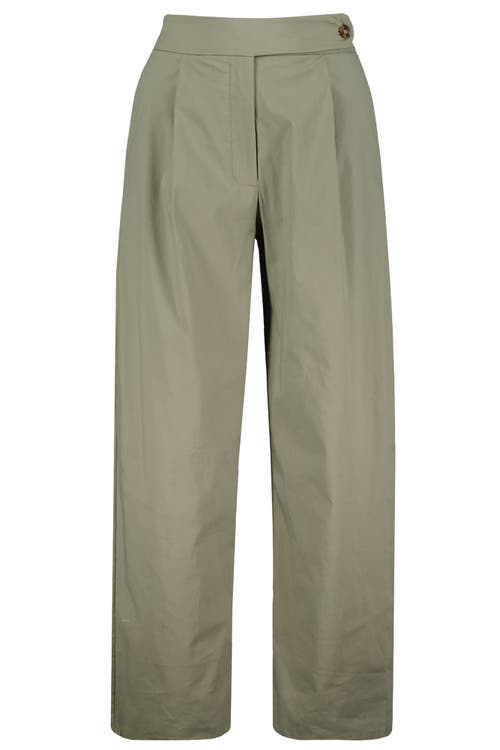 Bishop + Young Bradly Poplin Pant In Gray