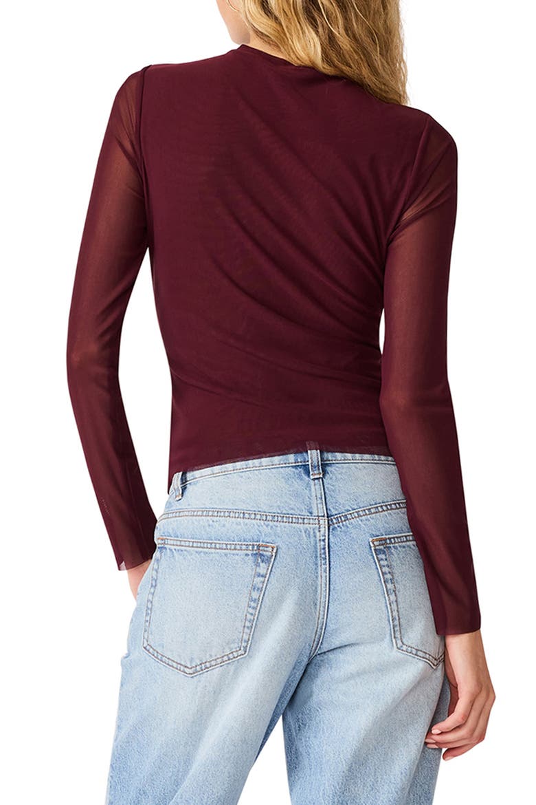Sandy Knit Top, Alternate, color, DEEP FIG