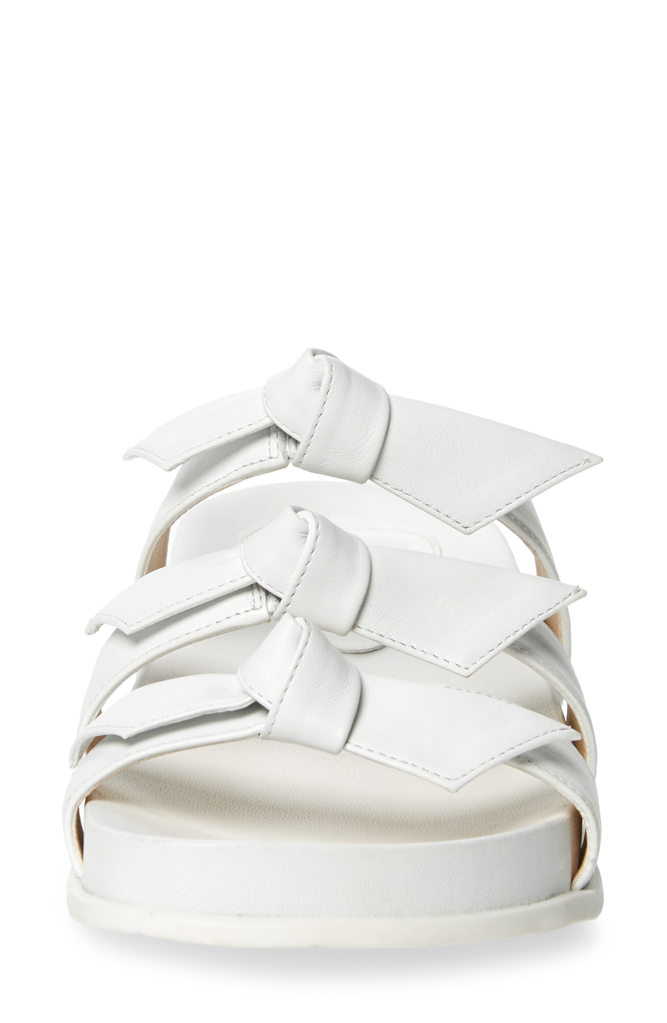 Alexandre Birman Lolita Bow Slide Sandal, Alternate, color, 