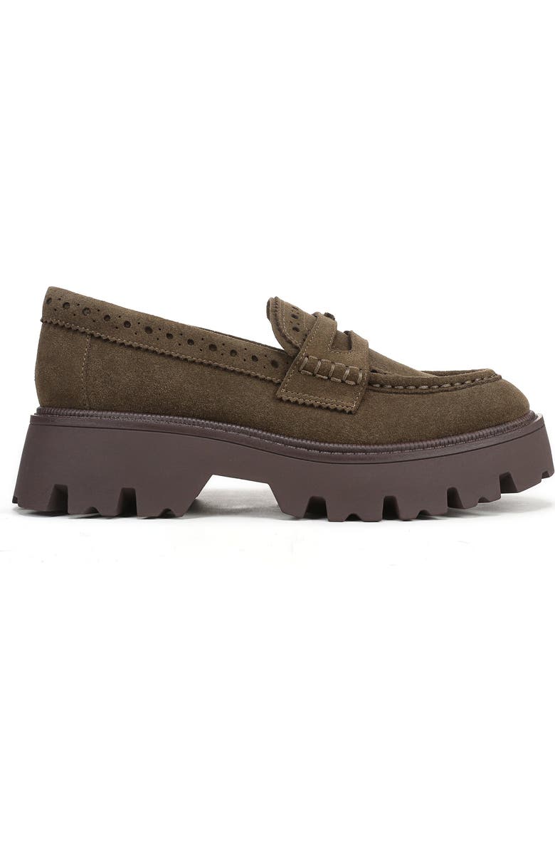 Circus NY by Sam Edelman Paisley Platform Penny Loafer, Alternate, color, Olivewood