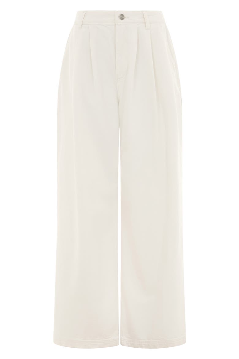 Lainey Pleated Jeans, Alternate, color, ECRU