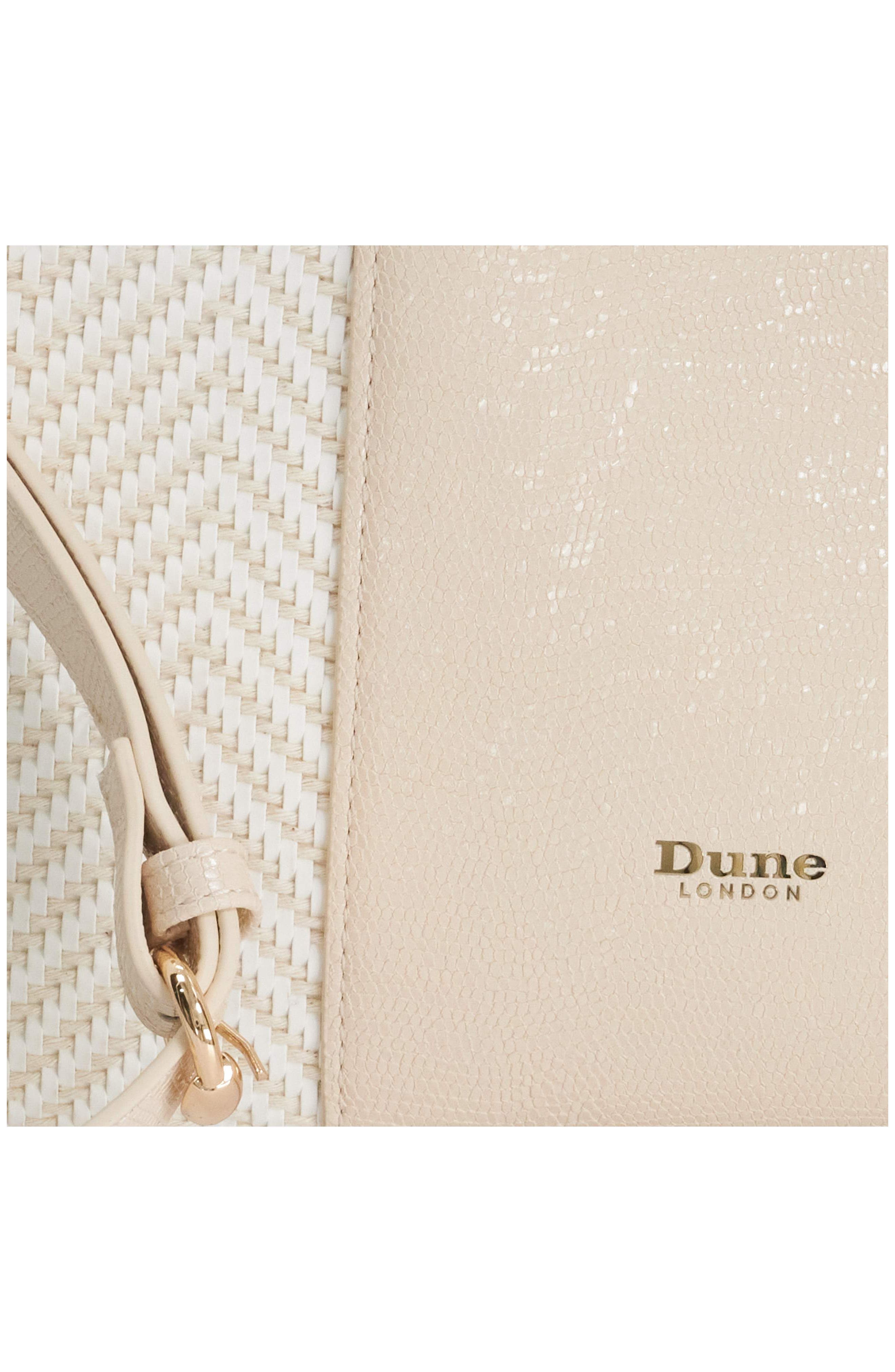 Dune London Dorry Faux Leather Tote, Alternate, color, 