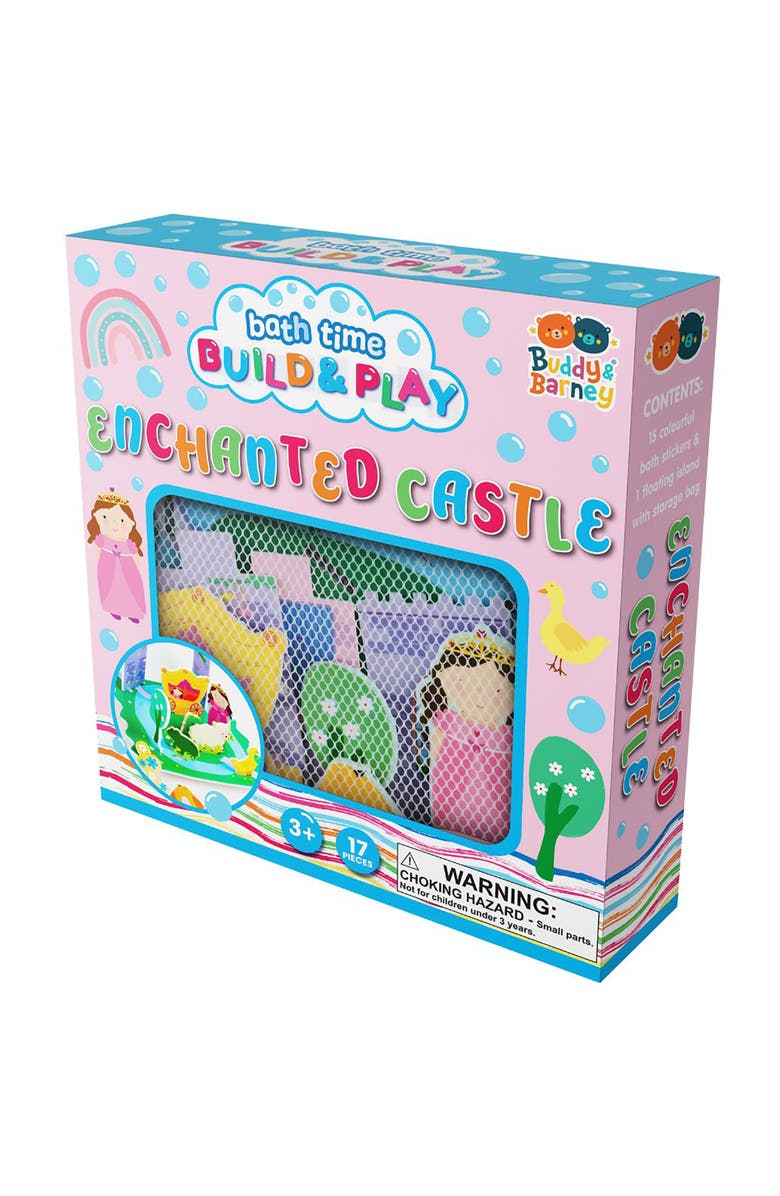 Buddy & Barney Bath Time Build & Play, Enchanted Castle, Water Toy, Kids 3+, Main, color, Multicolored