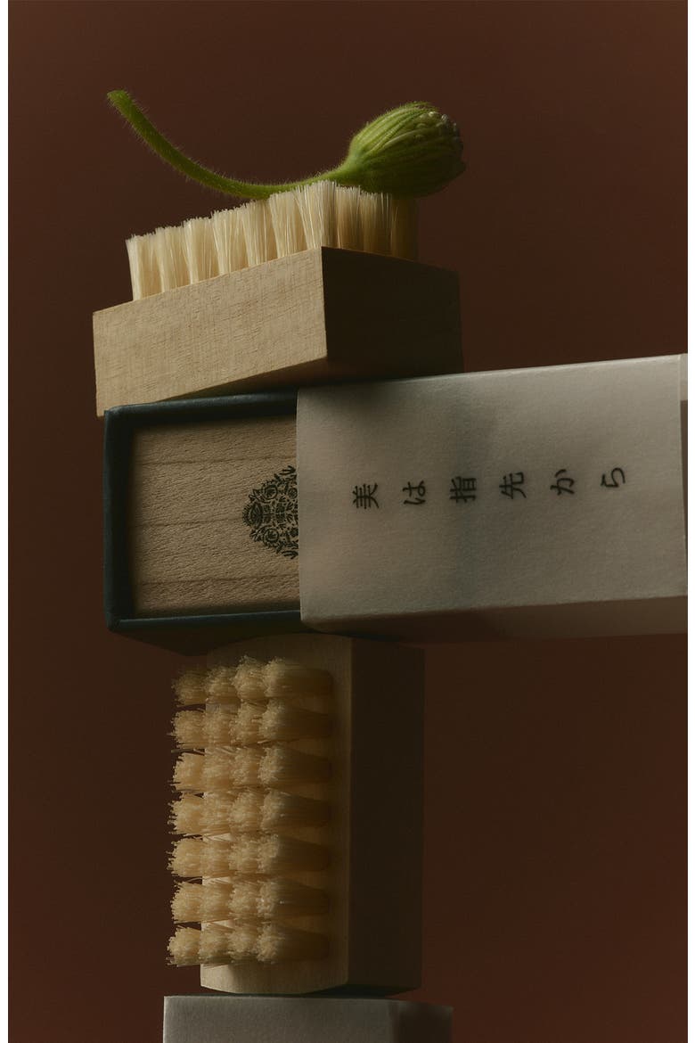 Japandi Hand and Nail Brush, Alternate, color, None
