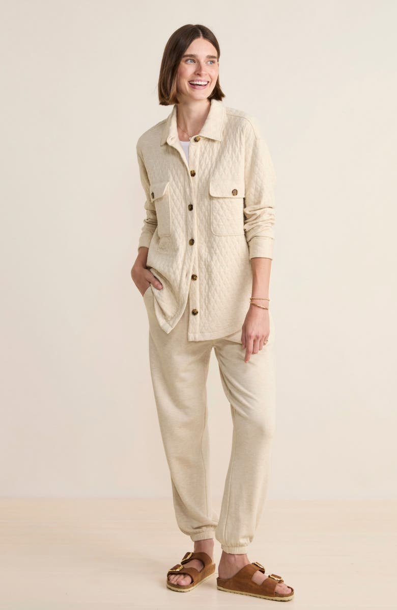 vineyard vines Dreamcloth<sup>®</sup> Quilted Shirt Jacket, Alternate, color, 