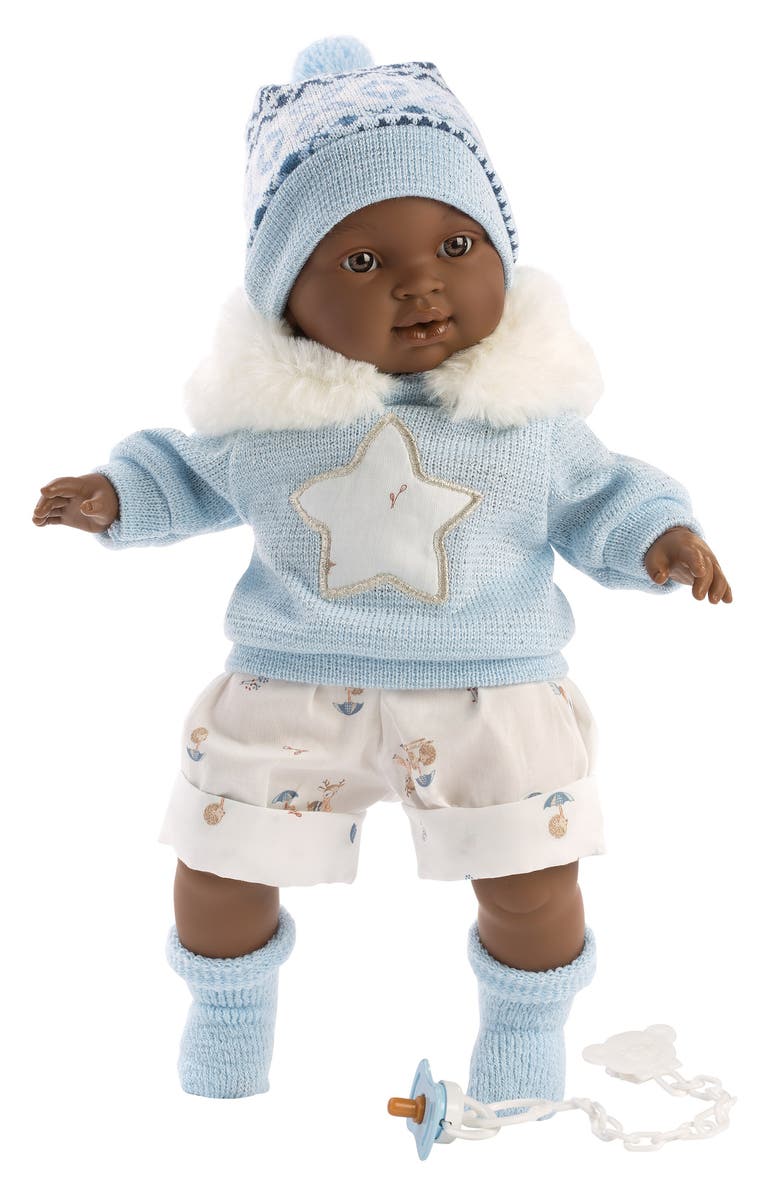 Llorens Grady 15-Inch Soft Body Crying Baby Doll, Main, color,