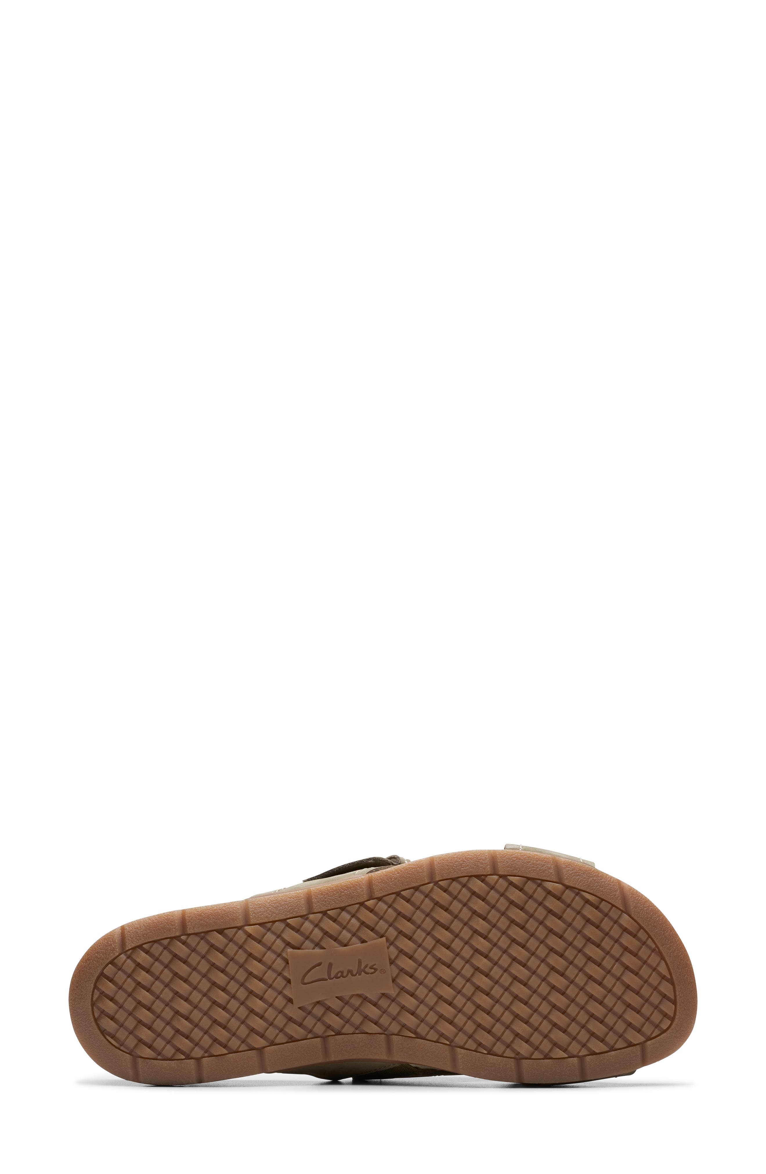 Reileigh May Slide Sandal, Alternate, color, OLIVE NUBUCK