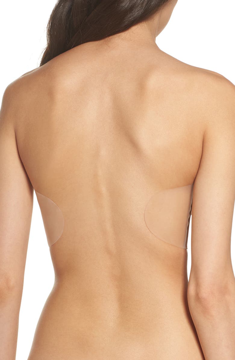 Nordstrom Lingerie U-Plunge Cleavage Enhancement Backless Strapless Underwire Bra, Alternate, color,