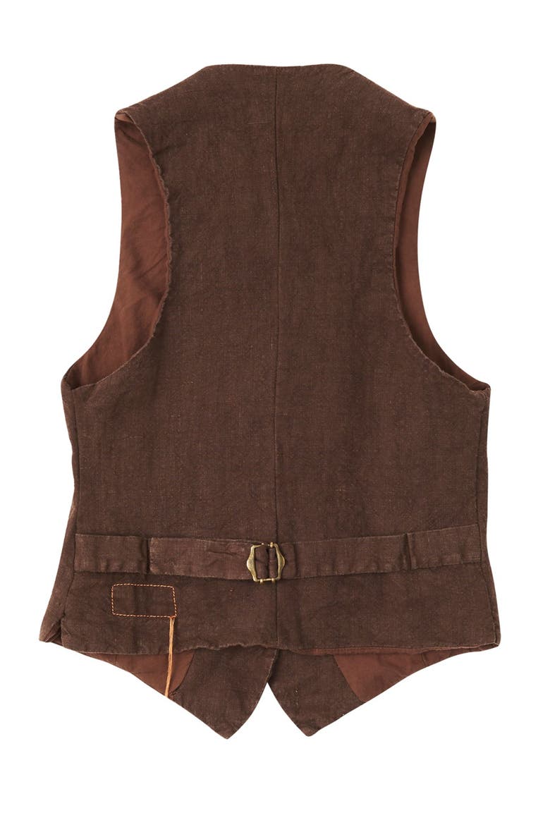 Debby Vest, Alternate, color, BROWN