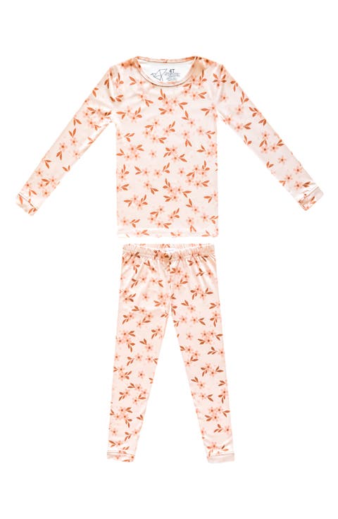 Kids' Rue Fitted Long Sleeve Two-Piece Pajamas (Baby & Toddler)
