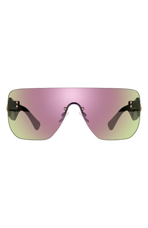 99mm Oversize Shield Sunglasses