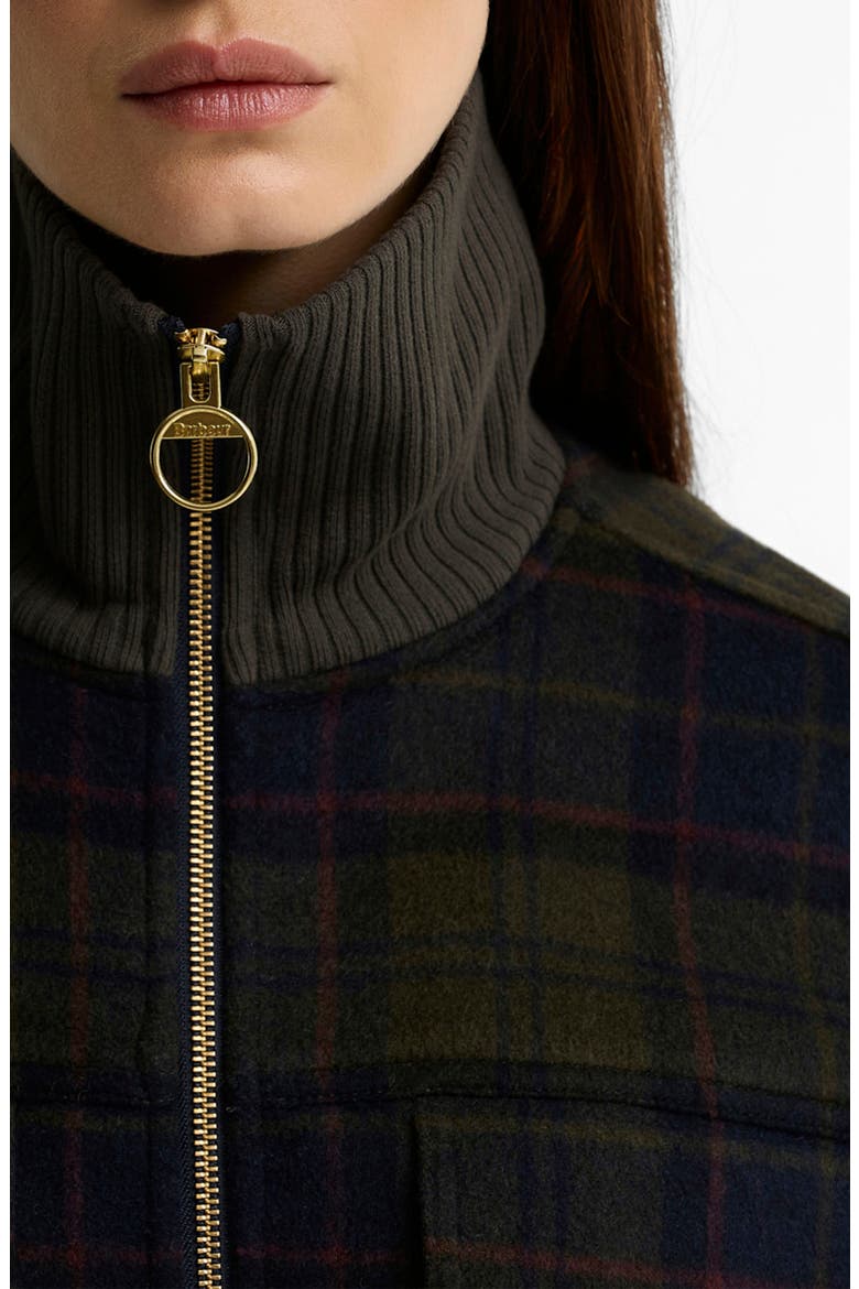 Ivybridge Tartan Wool Blend Jacket, Alternate, color, SHADOW CLASSIC TARTAN