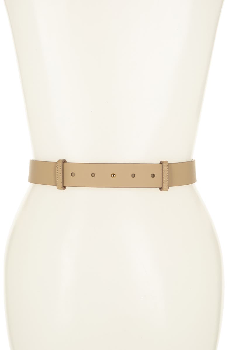 Burberry Envelope Leather Belt Bag, Alternate, color,