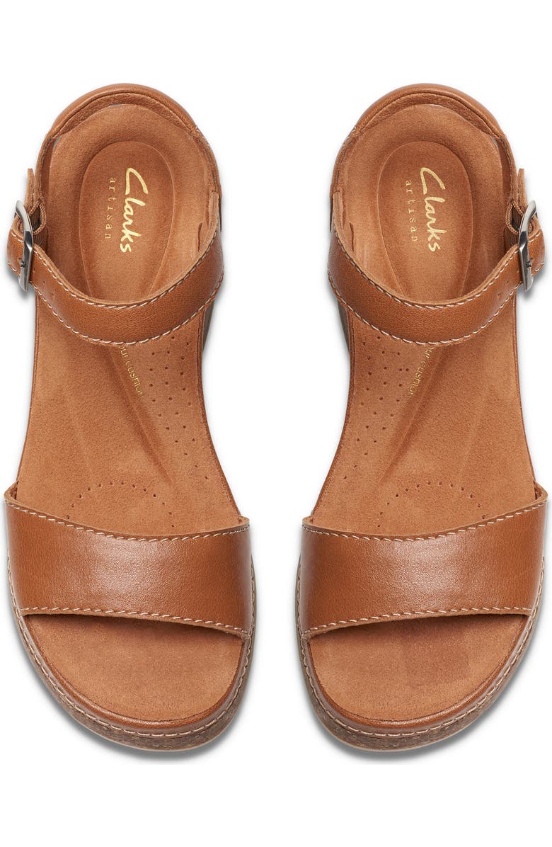 Clarks<sup>®</sup> Kassanda Lily Wedge Sandal, Alternate, color,